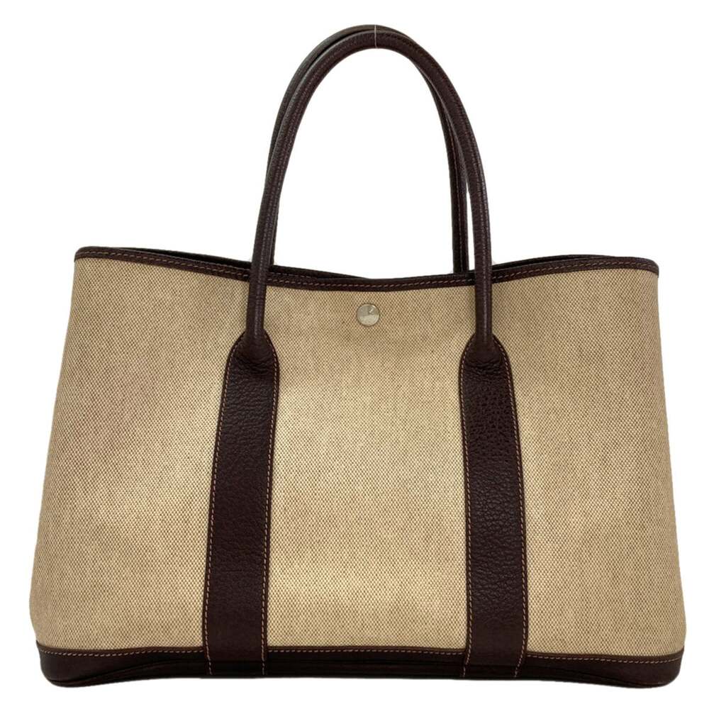 Hermes Garden Party Tote Toile And #266837H24B